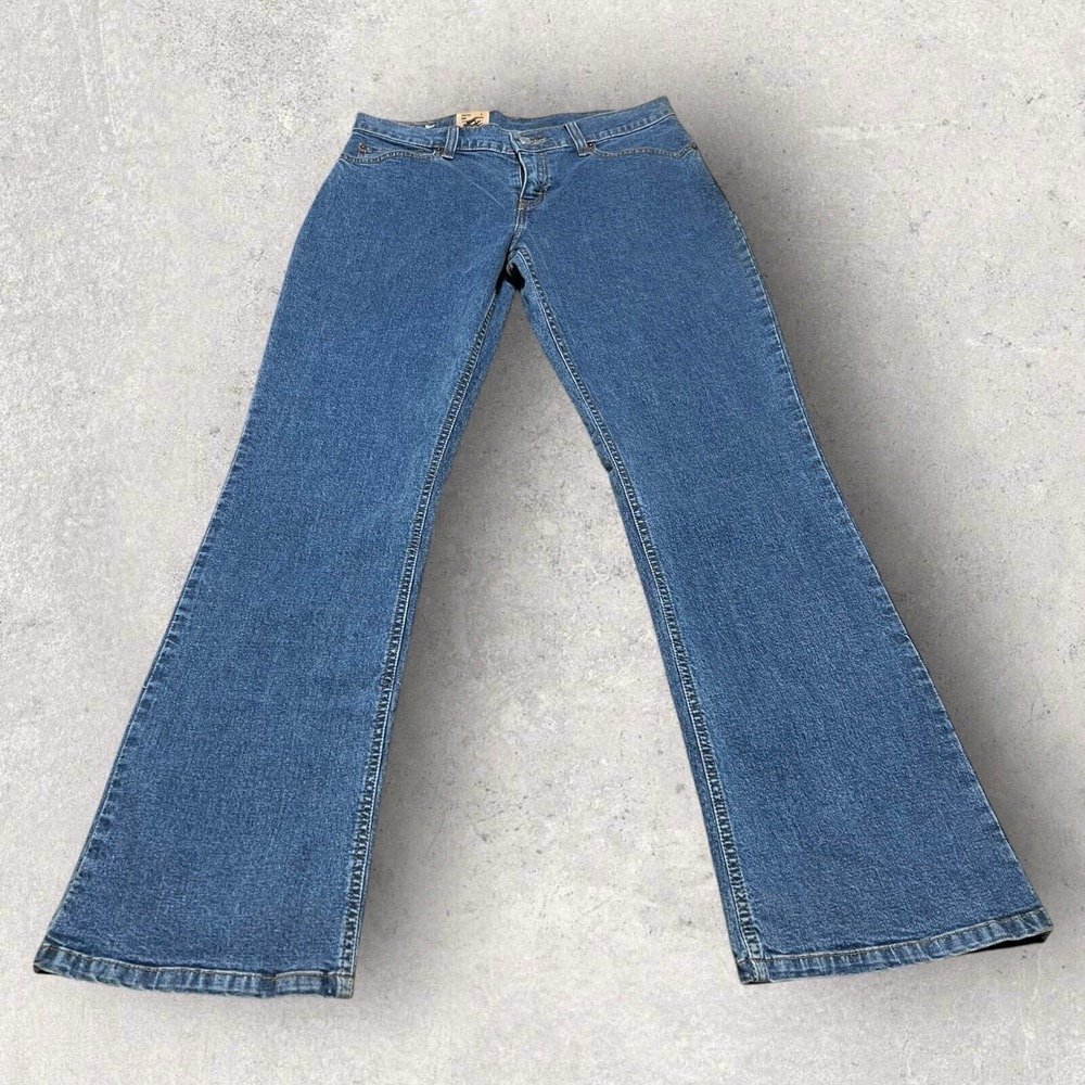 Vintage 90s Levis Jeans Womens 6M Bootcut Stretch Denim Mid Rise Baggy Classic